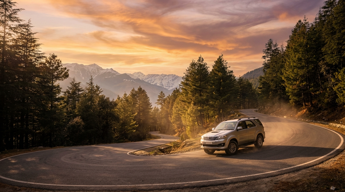 Outstation driver from Delhi for road trips